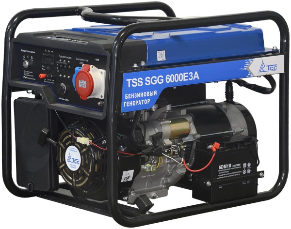 Бензогенератор TSS SGG 6000 E3A