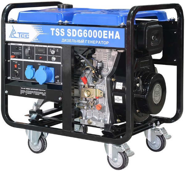 Дизель-генератор TSS SDG 6000EHA